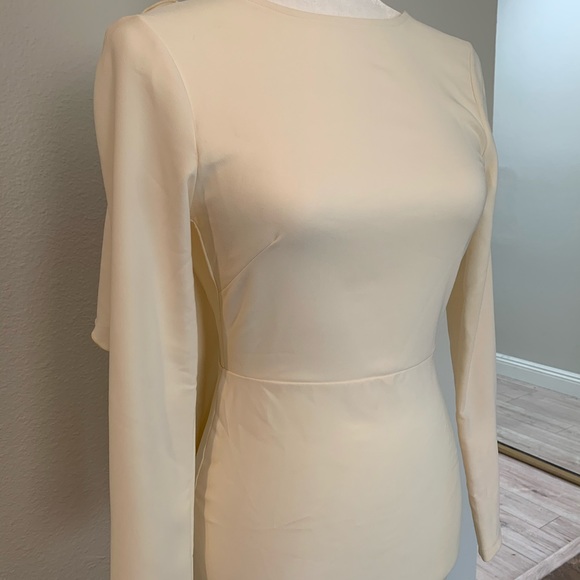 Windsor Ivory Open Back Dress - Picture 6 of 6